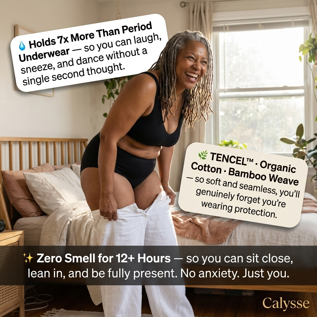 Leakproof Underwear with Pelvic Floor Support